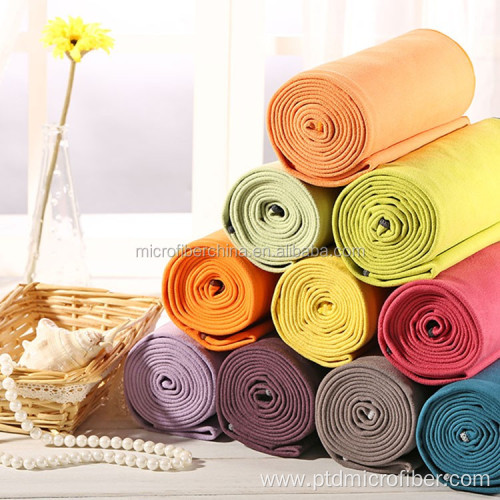 microfiber suede hot yoga towel